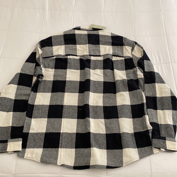 New Men’s H&M Relaxed Fit Buffalo Plaid Cotton Flannel Shirt Medium - Picture 6 of 6